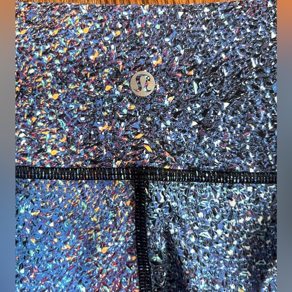 Lululemon Wunder Under Pant III (Full-On Luxtreme) Strive Multi Black – Size 4 - Picture 6 of 8